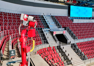 Sports complex "Arena of the Kuznetsk metallurgists", protection of the ice arena, Novokuznetsk