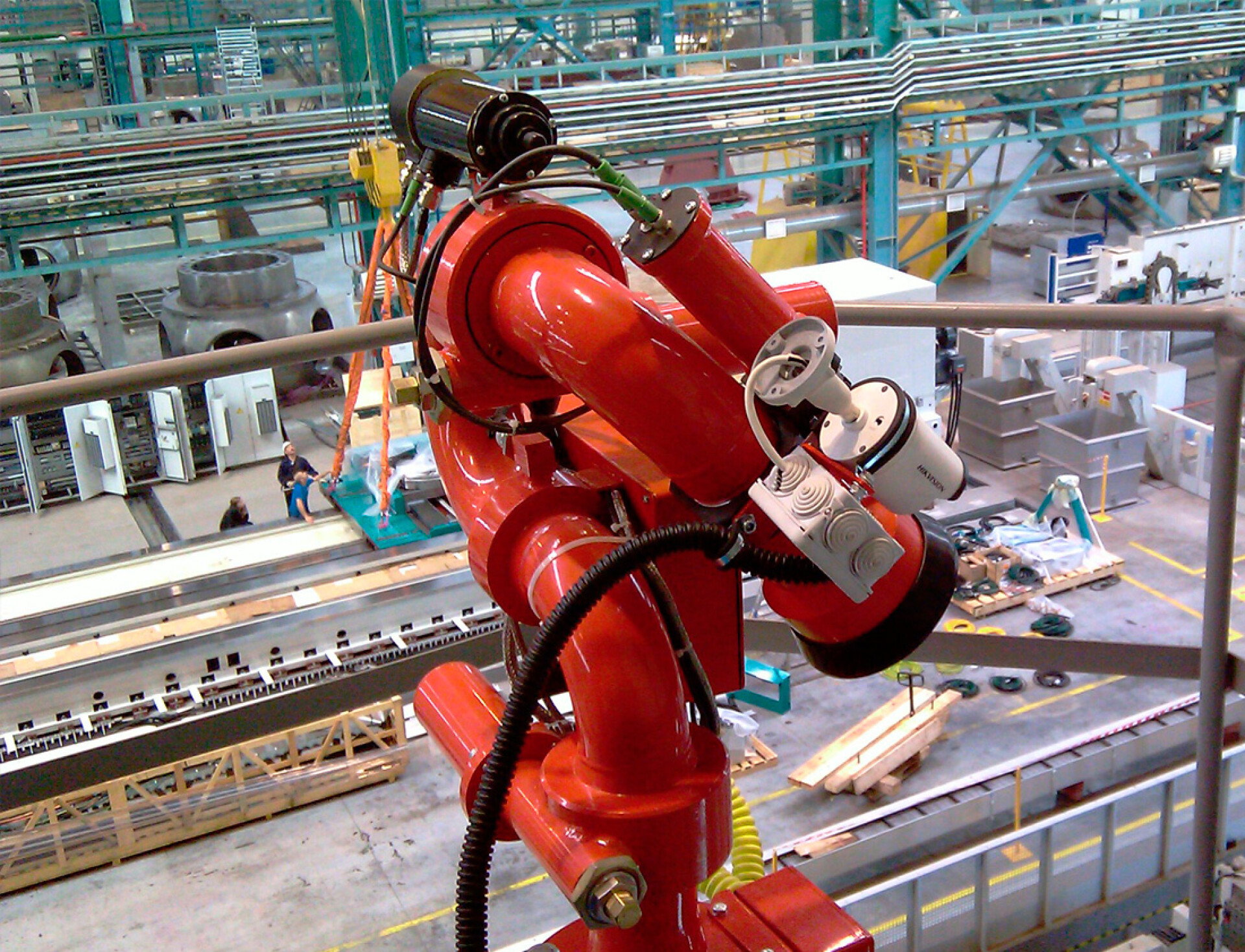 JSC “Power machines”, protection of the production building