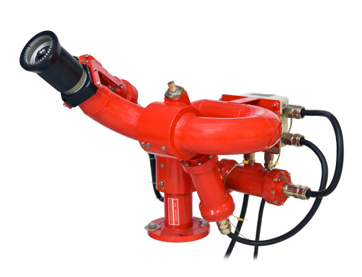 Пожарный робот во взрывозащищенном исполнении с программным управлением  ПР-ЛСД-С20(15,25)У-Ех пожарный робот