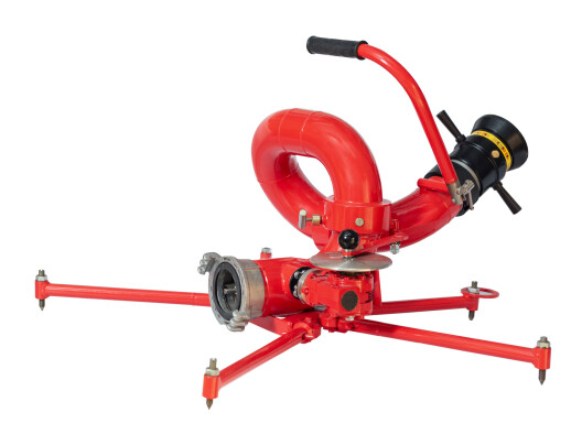 Ствол пожарный лафетный переносной, с осциллирующим устройством, с расходом 15, 20 или 25 л/с ЛС-П20(15,25)Уо лафетный ствол переносной с осциллятором