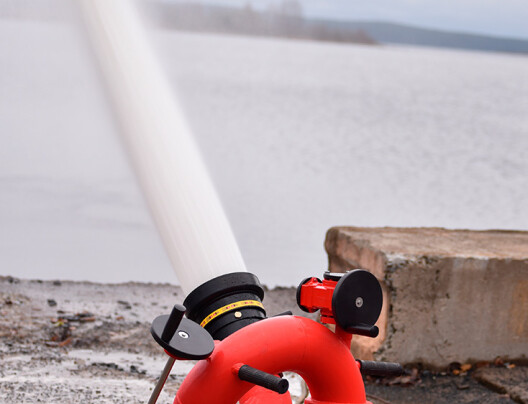 Лафетный ствол ЛС-П80(90,100,125)У переносной