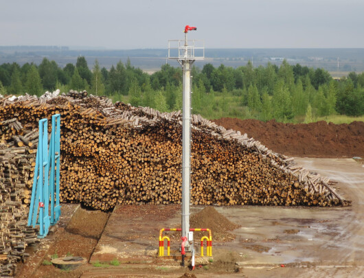 Открытый склад леса, Елабуга