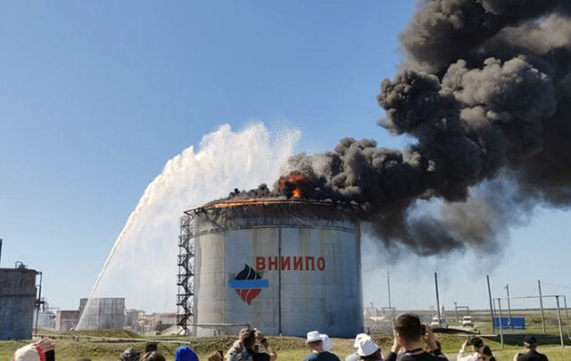 Испытания на международной конференции "Пожарная безопасность ТЭК