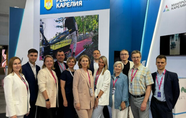 Коллективный стенд Республики Карелия на Иннопром-2025